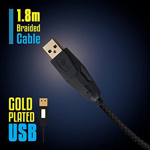 Zebronics-Transformer-M with a High-Performance Gold-Plated USB Mouse: 6 Buttons, Multi-Color LED Lights,High-Resolution Sensor with max 3600 DPI, and DPI Switch(White) 4