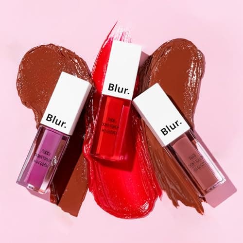 Blur India Dude, Don't Touch My Gloss | Glossy Lip Tint + Oil | Pigmented AF | Juicy, Non-Sticky, Moisturizing | Lip Gloss for Girls and Women |5ml | Peach 5