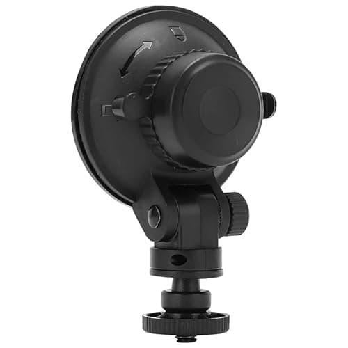 SJCAM SC-1 360° Turnable Suction Cup | Portable One-Key Lock Plastic Universal Suction Cup Mount | Small Vacuum Cup Compatible Gopro Hero 5/6/7/8/9/10/11/12 Insta 360 DJI Action Camera | Black