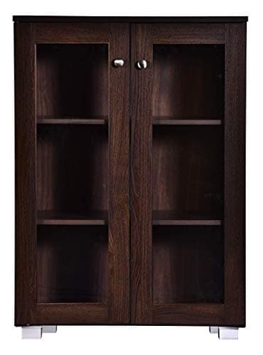 DeckUp Awana Engineered Wood Book Shelf and Display Unit ( Set of 1 ,Walnut, Matte Finish) 6