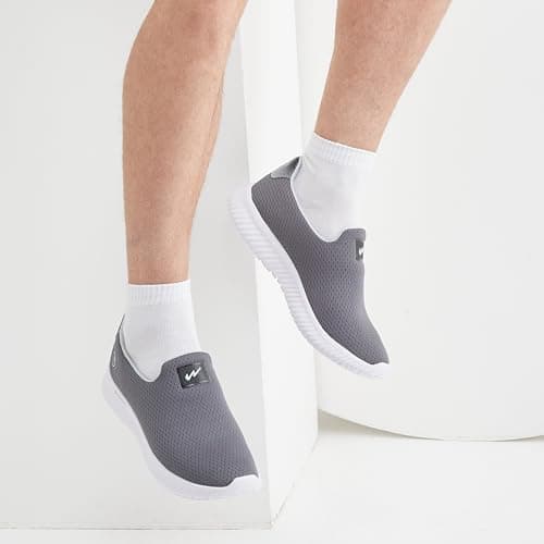 Campus Men's OXYFIT (N) Walking Shoes Gry/D.Gry - 8UK/India 4