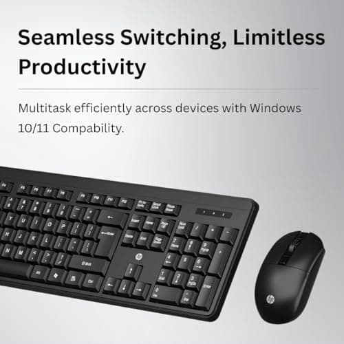 HP Keyboard KM200 Wireless Combo (7J4H8AA#ACJ) 3