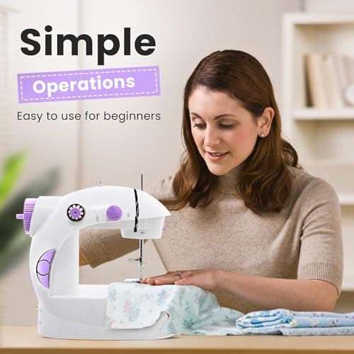 JAXHOM Advance Sewing Machine Electric With Table Set I Mini Silai Machine With Focus Light, Foot Pedal And Adapter I Stitching Machine For Home Tailoring 4