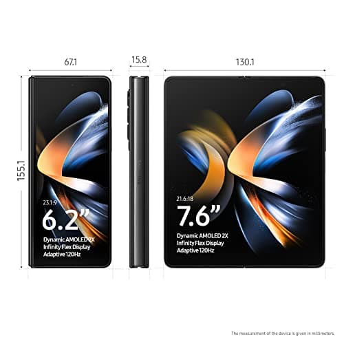 Samsung Galaxy Z Fold4 5G (Phantom Black, 12GB RAM, 256GB Storage) with No Cost EMI/Additional Exchange Offers 2
