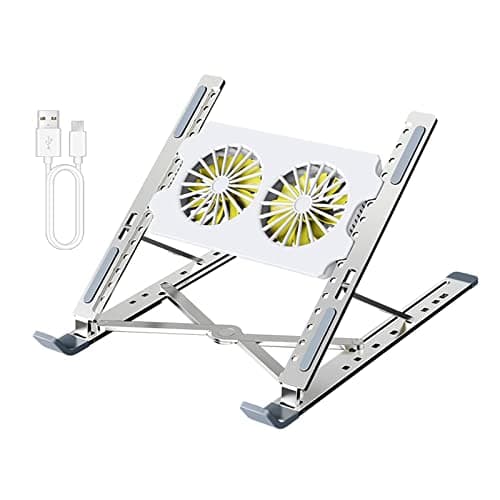 FABLOFT Foldable Laptop Cooling Pad Stand Portable Adjustable for Table with Type C Cable|Computers/Tablets & Networking | Laptop & Desktop Accessories | Laptop Cooling Pads 3
