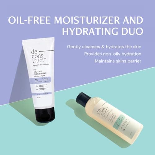 Deconstruct Daily Hydrating Duo - HydratingFace Wash + Hydrating Face Moisturiser | FaceWash & Moisturizer Duo | Dry & Damaged Skin 3