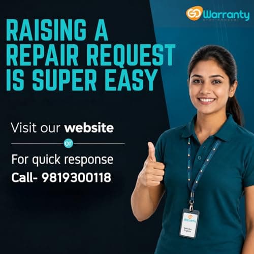 GoWarranty 4 Year Extended Warranty Plan for Smart LED/QLED/OLED TV/Android TV (₹20001–₹40000) | Display Panel & Internal Parts Repair Coverage | All Brands India | Paperless Digital Delivery 5