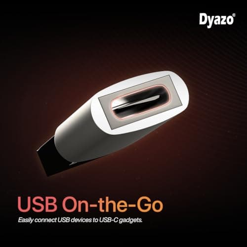 Dyazo USB 3.0 Type C Female to USB A Male Connector/Converter/Adapter Compatible for Samsung Galaxy Note s 20 10 Plus Ultra,Google Pixel 4 5 3 2 & Other Type-c Devices 2