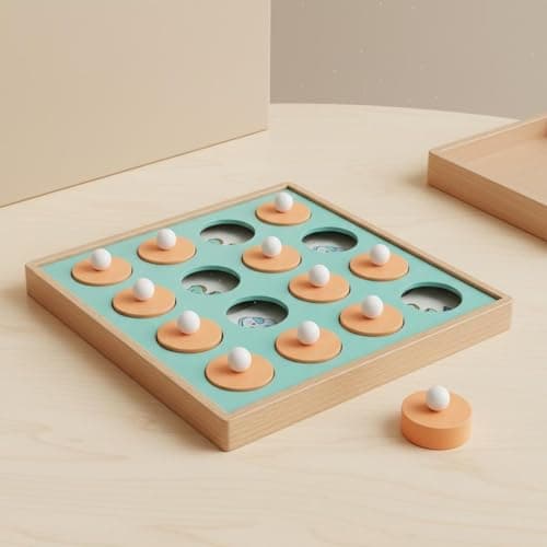 SNAPPSY Fungus Memory Chess Focus Training Radish Memory Chess Parent-Child Interaction Concentration for Preschoolers, Kindergarten, Ty 2