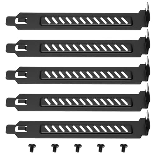 Meadawgs® 10 Pieces PCI Slot Cover Bracket Vented with Screws Expansion Blanking Plate|Computers/Tablets & Networking | Computer Components & Parts | Computer Cases & Accessories 4