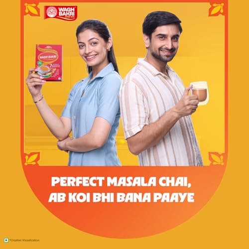 Wagh Bakri Premium Spiced Tea | With 7 Refreshing Spices |250 Gram, Black Tea 4