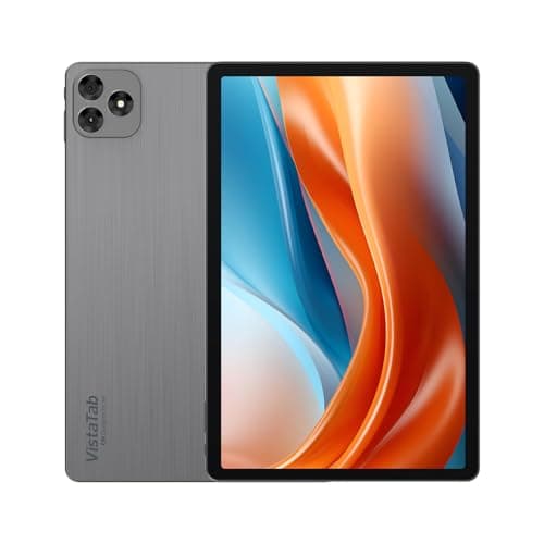 itel Tab Vista 30 with 11"(27.94 cm) FHD Display & Quad Speakers, 7000mAh Battery for All-Day Usage, 12GB RAM (Memory Fusion) 128GB Storage, Wi-Fi + 4G Calling, Space Grey