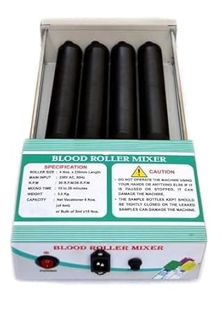 Labcare Blood Roller Mixer For Pathalogy Lab | Blood Mixer Roller Mixer Spin for Mixing Tube and medical purpose