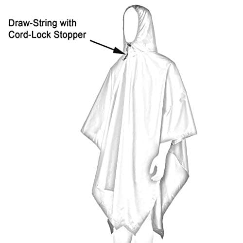QUIPCO Equatorial Rain Poncho - Camouflage -Proudly Made in India 4