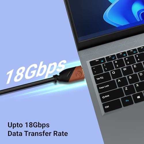 Zebronics HDMI 2.0 Cable with ARC, 4K@60Hz UHD, 3 Meter, 18 Gbps High Speed Data Transmission, Supports 3D, ARC, CEC, 32 Audio Channels, Male-to-Male (HAA3020A) 5