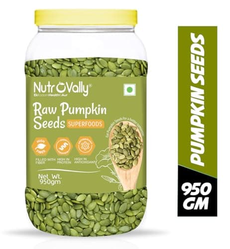 NutroVally Premium Chia Seeds, Flax Seeds & Pumpkin Seeds 1kg Each (Pack of 3 – 3kg Total) | Rich in Omega-3, Fiber, Protein & Antioxidants | Natural Superfood for Smoothies, Baking & Healthy Snacks 5