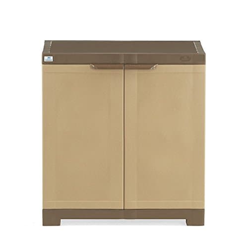 Nilkamal Freedom Mini (FMSC09) Shoe Rack Plastic Cabinet 3-Year Warranty with Dustproof Door – Shoe Rack, Chappal Stand Indoor & Outdoor, Shoes Rack Plastic with Door.