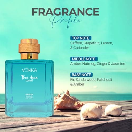 VOKKA Thai Aqua & Desert Oud 2x100ml | Unisex Luxury Long Lasting Perfume For Men & Women | Eau De Parfum | EDP Fragrance for Gift | Travel&Skin Friendly | Notes: Aqua, Patchouli,Spicy Agarwood Ambery 5