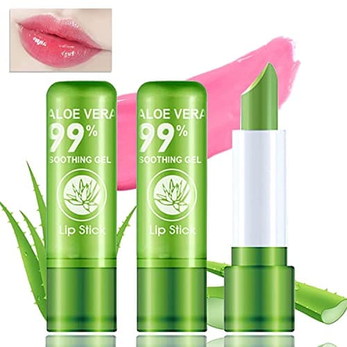 VBA Aloe Vera Lipstick Moisturizing Waterproof Color Changing Long Lasting Nutritious Lip Balm Lips Moisturizer Your Mood Magic Lipstick (Pack of 1)