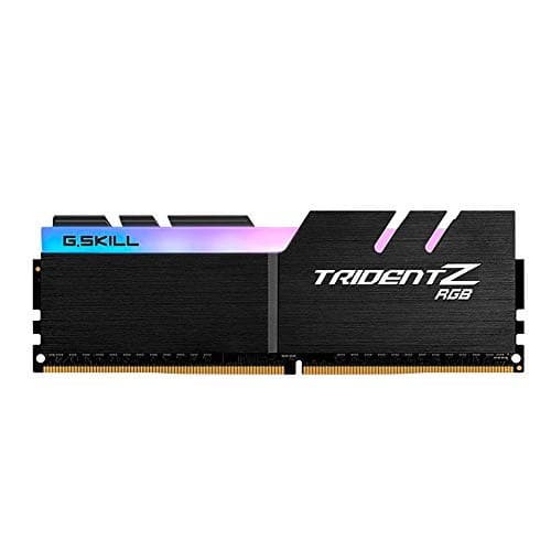 G.Skill Trident Z RGB 16GB (1 * 16GB) DDR4 3200MHz CL16-18-18-38 1.35V Desktop Memory RAM - F4-3200C16S-16GTZR 2
