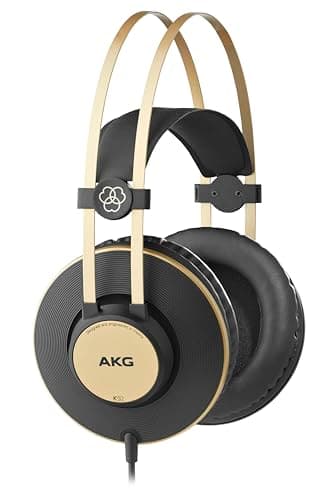 AKG K92 Closed Back Over Ear Headphones,Wired,Black