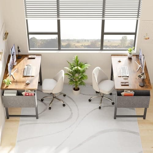 VISBY INDIA Office Computer Table for Home/Writing Desk for Office Table/Folding Table for School/Folding Study Table/Work from Home Computer Table (Woods Desk) 2