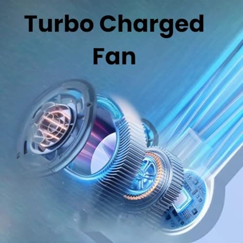 COMFIRIDE Leather Car Cooling Ventilated Seat Cover with Inbuilt Fans with Pri Fixed Full Speed Mode for Driver Seat (Supports 12V to 24V, Black) 3