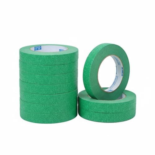 SNAPPSY Exterior Wall Painting Tape Strong Adhesion Color Separation Tape Weather-Resistant Bleed-Resistant for DIYers, Home Renovation, 0.8CM, Tube