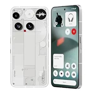 Nothing Phone (3), White (12GB, 256GB) | Snapdragon 8s Gen 4 | 50MP + 50MP + 50MP Rear Camera | 1.5K+ 120Hz AMOLED Flexible LTPS Display