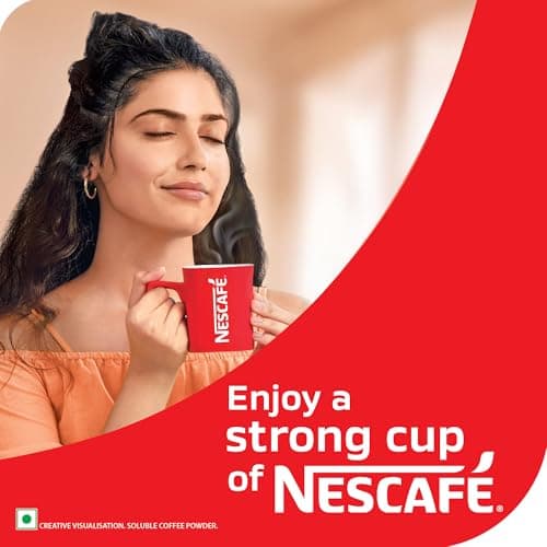 NESCAFE Classic Instant Coffee Powder | Great start to your morning | 100% Pure Coffee | 66 g (30 units x 2.2 g each) Pack, Packet 5