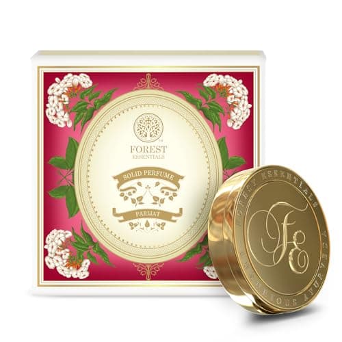 Forest Essentials Solid Perfume Parijat | Long lasting Fragrance | Alcohol Free