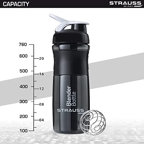STRAUSS Blender Protein Shaker Bottle | Gym Shaker | Sipper Bottle | Gym Bottle 3