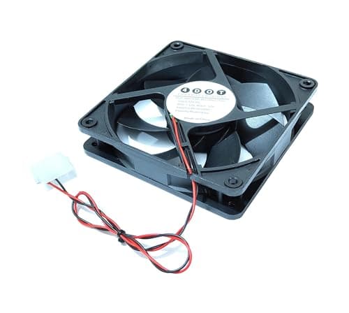 Fourdot® 120mm 5Inch Axial Cabinet Cooling Fan 12V Model-12025 (3000RPM Fan with Molex SMPS Connector) 3