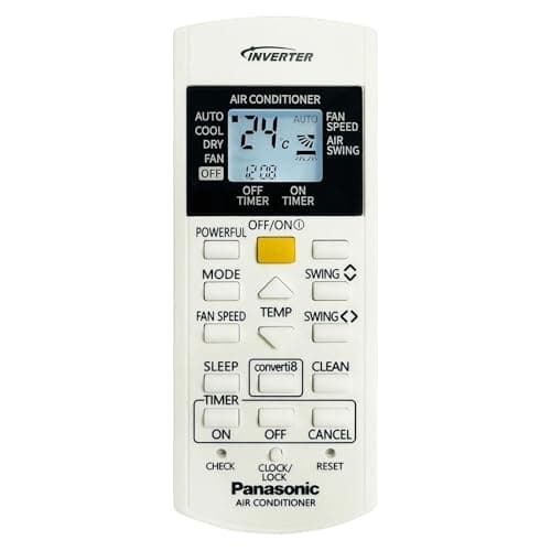 Panasonic EU 8 in1 Convertible 2Ton 3Star Inverter Split AC(100% Copper Condenser,CS/CU-EU24CKY3F),PM 0.1 Filter,55°C Tested,Ag Clean Filter,4 Way Swing,High CFM Airflow & Eco Tough Outdoor,2026 Model 4