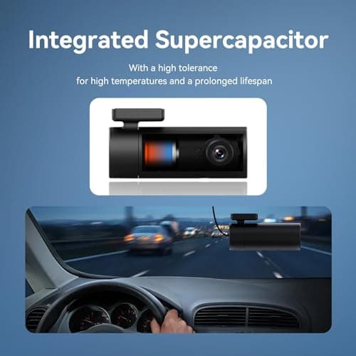 DDPAI Dash Cam for Car, 2K Resolution, with 3MP Camera | Emergency Accident Lock | Wi-Fi & App Control | Night Vision | 140° Wide Angle | Car Dashcam with G-Sensor | Built-in Super Capacitor 4