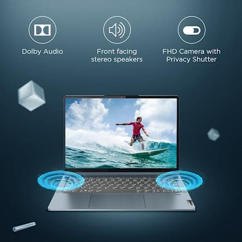 Lenovo IdeaPad Flex 5 Ryzen 7 5700U 14" (35.5cm) WUXGA+ IPS 2-in-1 Laptop (16GB/512GB SSD/Win 11/Office Home 2024/Backlit KB/Fingerprint/FHD Camera/Alexa/3 Month Game Pass/Grey/1.55Kg), 82R900HJIN 3