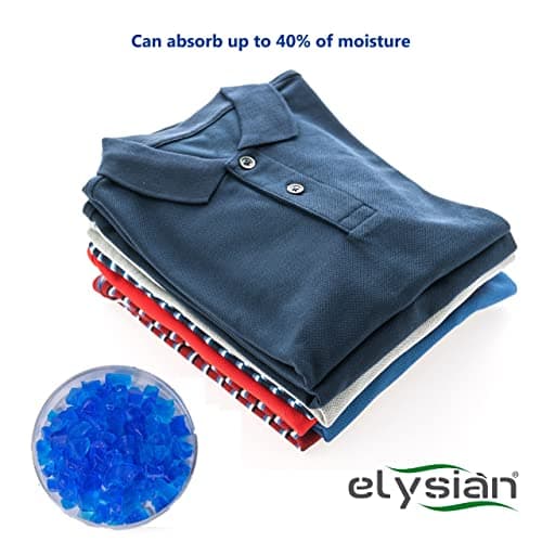 Elysian Blue Silica Gel Beads 1Kg | Self Indicating Desiccant Crystals (Blue to Pink) | Rechargeable Moisture Absorber for Cabinets, Electronics, Storage & Industrial Use 4