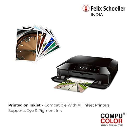 COMPUCOLOR Special Coated Pro Matte Paper 120GSM (A4 Size, 100 Sheets, Pack of 1) For all Inkjet Printers | Instant Dry, Long Lasting, Vibrant Color 5