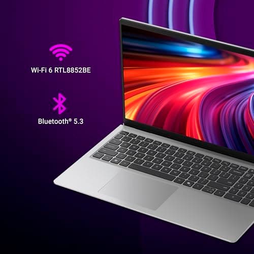 Dell 15 AI Powered Laptop, Intel Core Ultra 5 225H, 16GB DDR5 RAM, 512GB SSD, 15.6" FHD Anti-Glare Display, Intel Arc Graphics, Dedicated Copilot Key, Backlit Keyboard, Silver, Win11 Home + MSO H&S'24 5