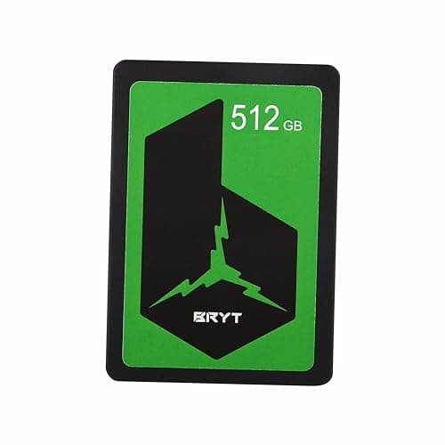 BRYT Eco 512GB SSD SATA III - 2.5 Inch Internal Solid State Drive with Read Speed up to 500 MB/s & Write Speed up to 450 MB/s |