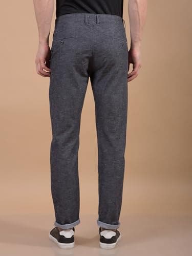 Crimsoune Club Men's Black Linen Trousers (34) 2