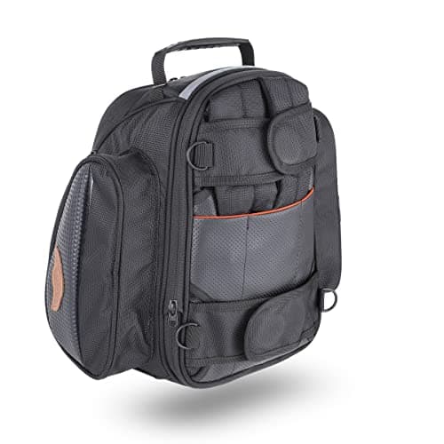 GUARDIANGEARS Jaws 28L Magnetic Tank Bag with Waterproof Rain Cover for All Motorcycles with Metal Tank from 100CC to 1000CC 2