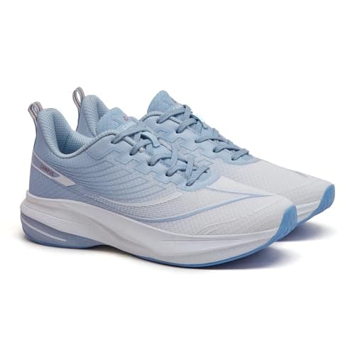 Campus Men's DRIVO WHT/L.Sky Running Shoes - 9UK India 1 Pair 3