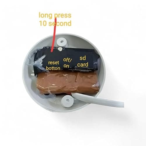 FAVONE Wireless Hidden Spy Camera WiFi CCTV Camera | Mini Indoor Security Camera with Mobile App Control, Night Vision & Motion Detection | Home Surveillance Camera 3