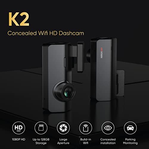 Hikvision Car Dash Camera | 1080p HD Resolution | Built- in Wi-Fi | Built-in G-Sensor | Night Vision | 102° Wide Angle Lens | Emergency Recording | Upto 128GB SD Card Supported| AE-DC2018-K2 3