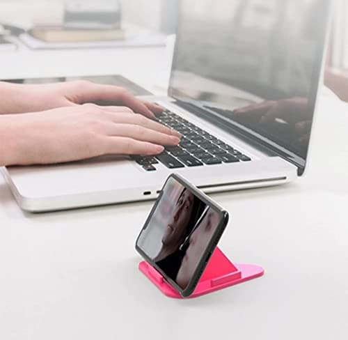 SKYCELL Portable Three-Sided Triangle Desktop Stand Mobile Paradise Universal Phone Pyramid Shape Holder Desktop Stand (Multi Color) (Pack of 5) Mobile Holder 3