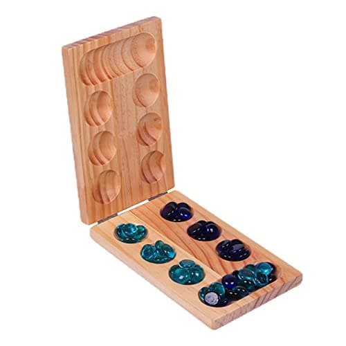 ATORSE® African Mancala Board Game 2 Player Game for Whole Family Adult 3