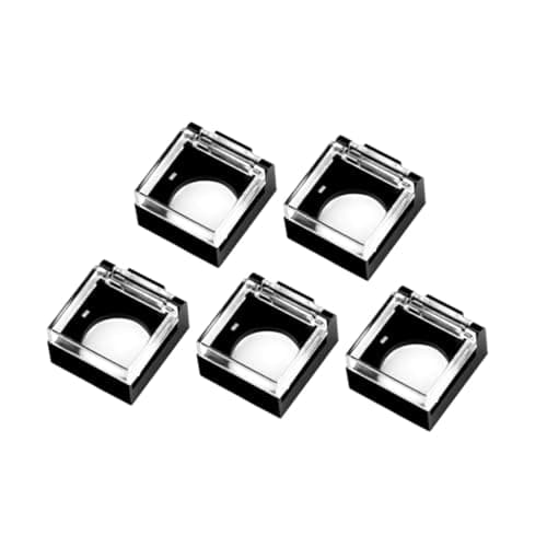 BNF® 5 Pieces Push Button Guard for 16mm Switch Padlock Lid Lock Protector A|Computers/Tablets & Networking | Computer Components & Parts |Case Parts & Accessories|5X Push on Guard