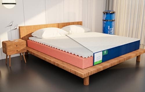 Flo Polyurethane Foam Ortho Aloe Vera Infused Orthopedic Mattress with Painrelease Technology | Medium Firm Feel | 6 Inch Mattress in Queen Size (72X60X6 Inches) | 10 Year Warranty 3