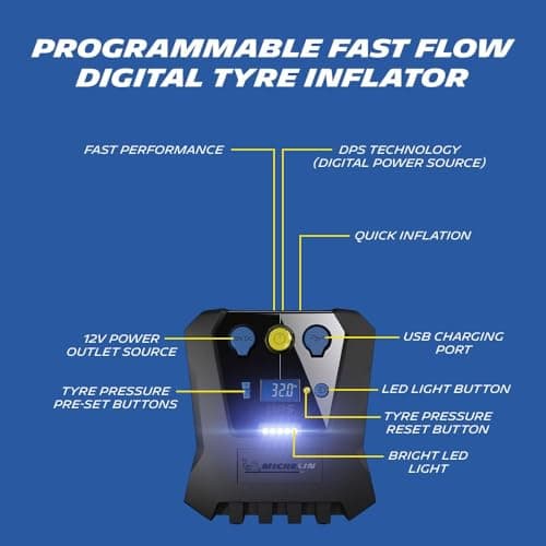 MICHELIN High Power Tyre Inflator (ML-12266) 4